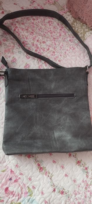 Дамска сива чанта