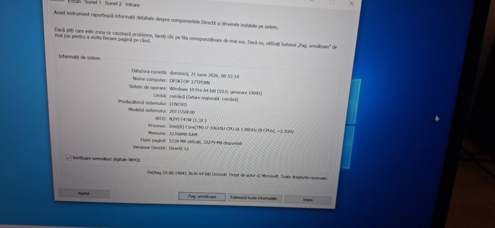 Laptop Lenovo T14s G1 Touchscre3n