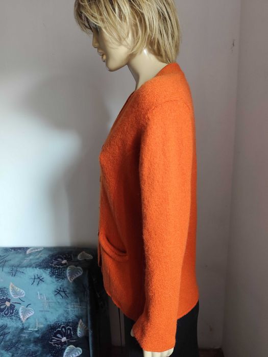 Sacou tangerine din lina Franco Callegari-masura L