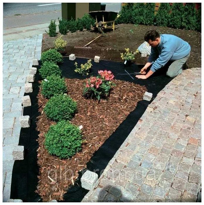 АГРО-МУЛЬЧА-Геотекстиль СУФ 4% 60 -120г/м2