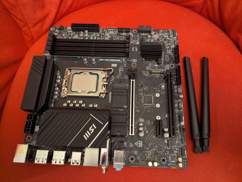 14-ядрен Core i5-13600KF и дъно MSI B760 с Wi-Fi / опц. 16GB 32GB 64GB