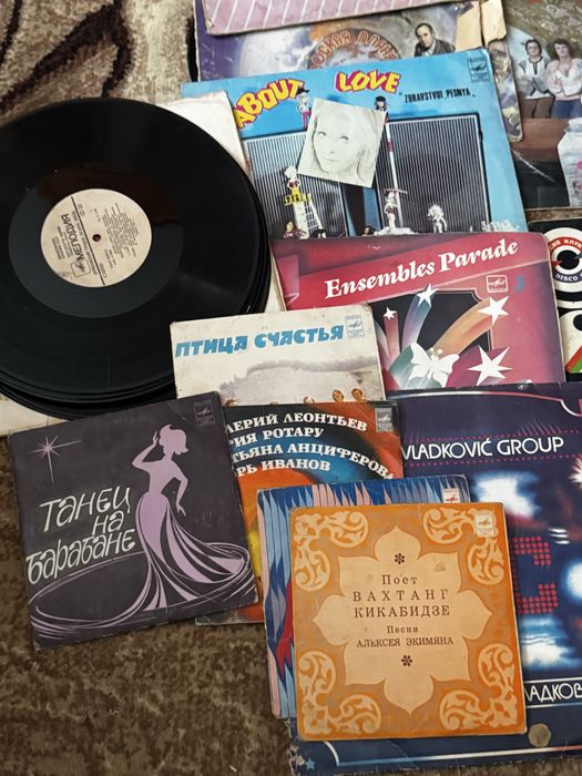 Пластинки старинные