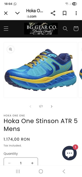 Adidasi Hoka One Stinson ATR 5