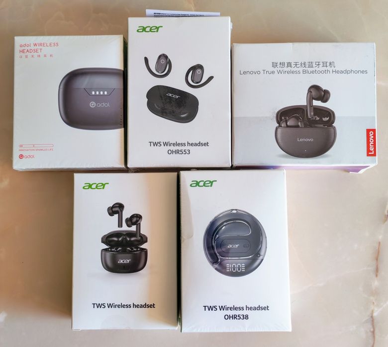 Căști audio noi, sigilate, diferite modele, super preț!