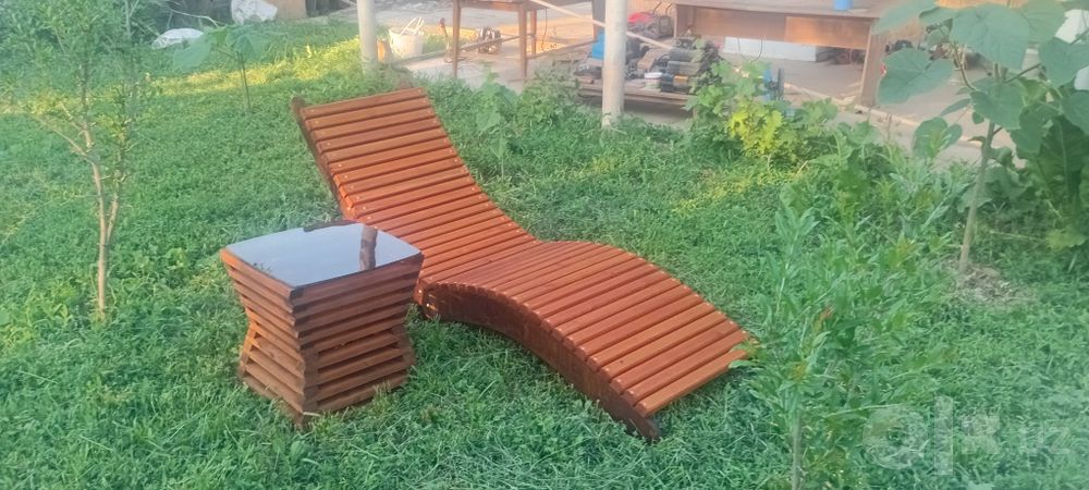Жезлонги, лежаки, садовая мебель на заказ
