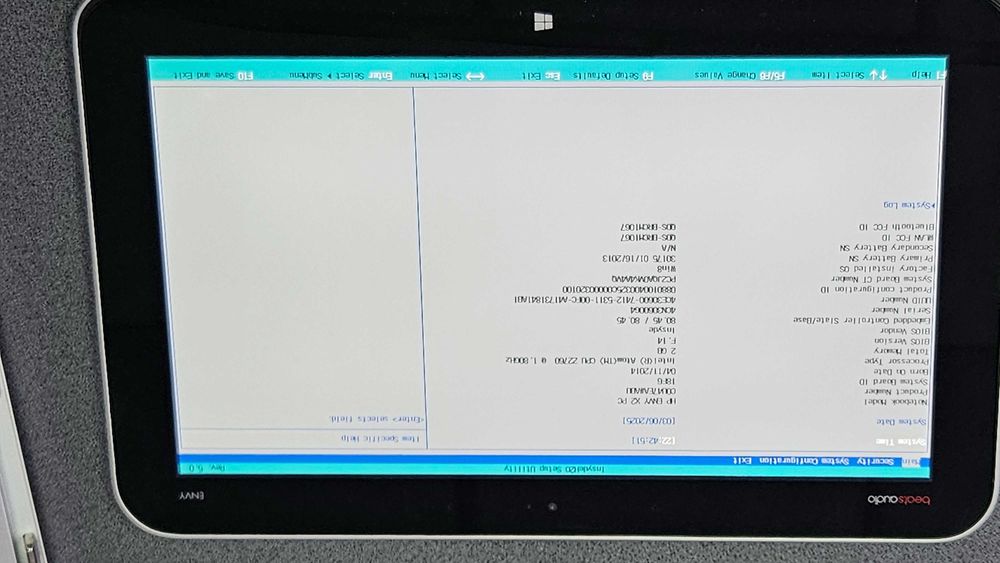 Laptop HP Envy X2 PC nu booteaza, dezmembrez