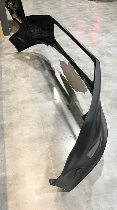 Губа Custom на передний бампер Subaru Forester SH