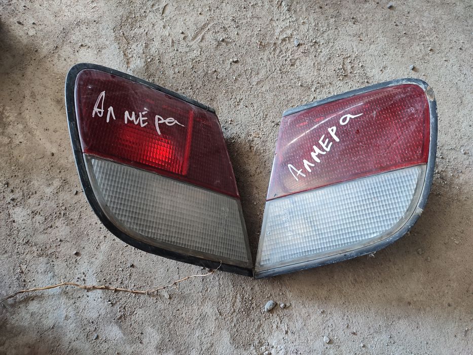 Задние фонари на Ниссан алмера