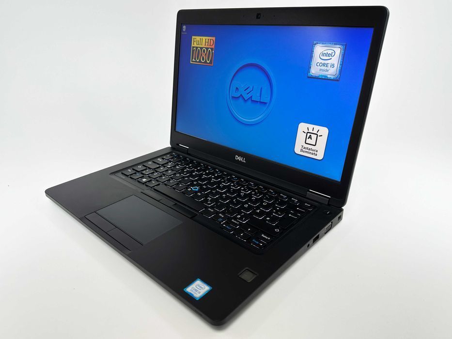 Laptop Dell Latitude Intel i5 64 gb ram 256 gb sdd Ecran 14 inch Full HD Gama business Carcasa Magneziu Taste Iluminate Factura si Garantie 12 luni