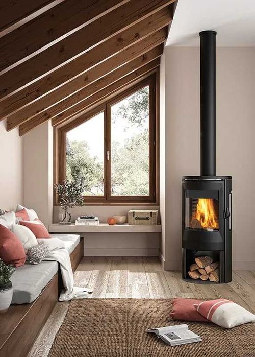 Semineu / Soba pe lemne - 8kw --- Noua