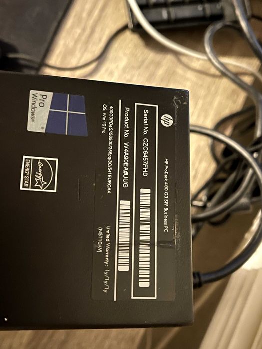 Unitate PC HP ProDesk 400 G3 SFF | i5-6500 | 8GB RAM | SSD 256GB