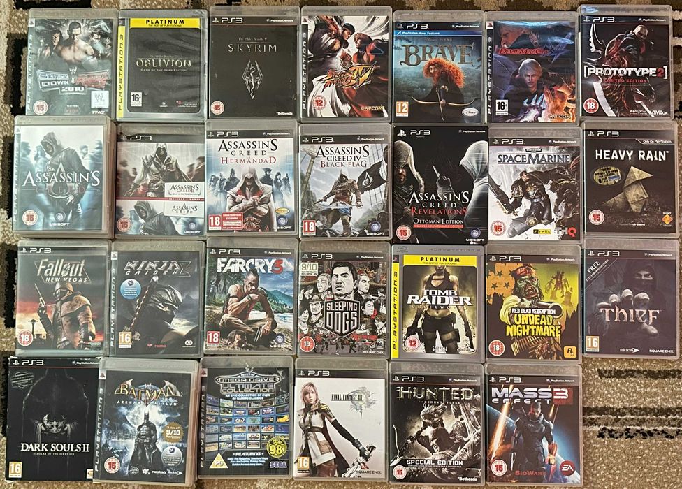 Lot Jocuri PS3 Playstation3 Playstation 3 Partea 1