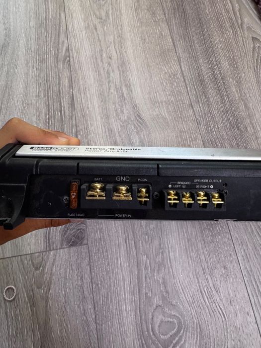 Vând tub de bass Emphaser și stație Kenwood