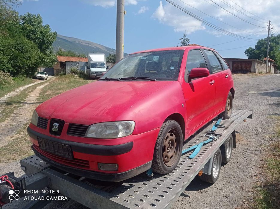 Сеат Ибиза 2000г 1,4 mpi на части