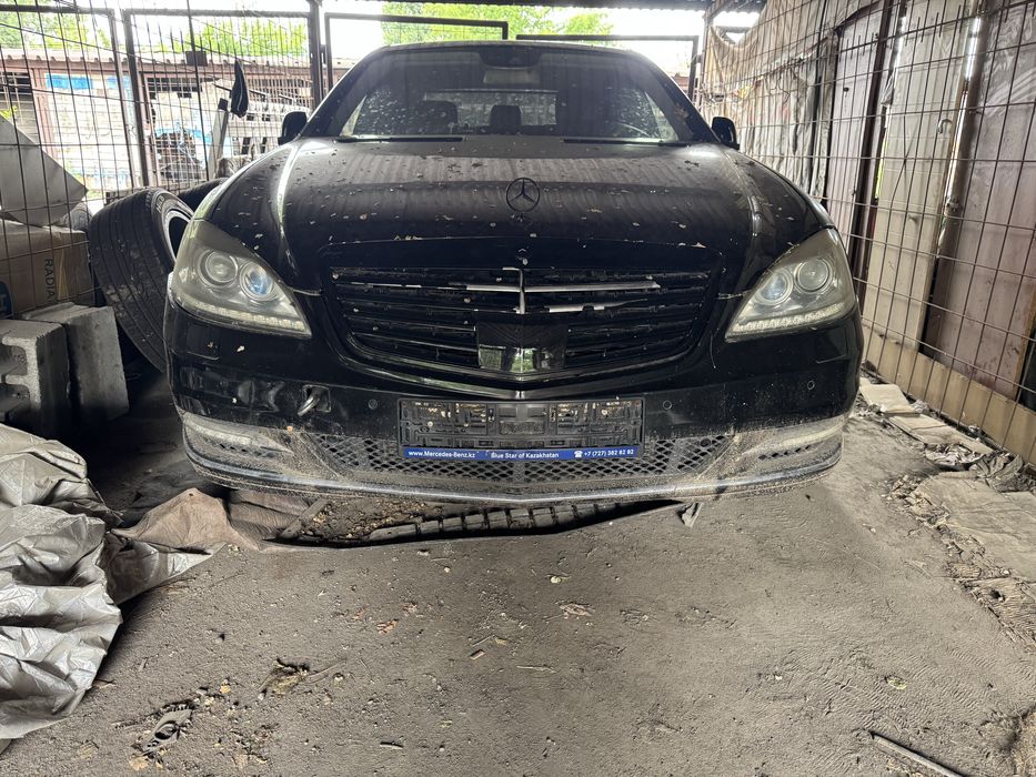 Бампер w221 рестайлинг
