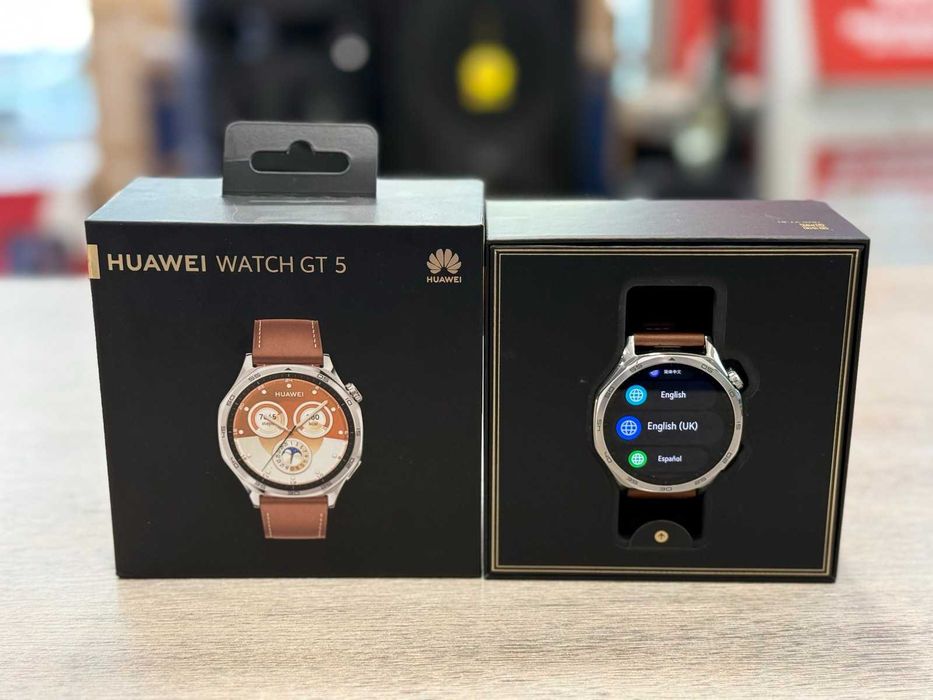 Huawei Watch GT 5 – 46mm, Brown