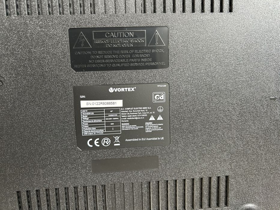 TV Vortex cu telecomanda