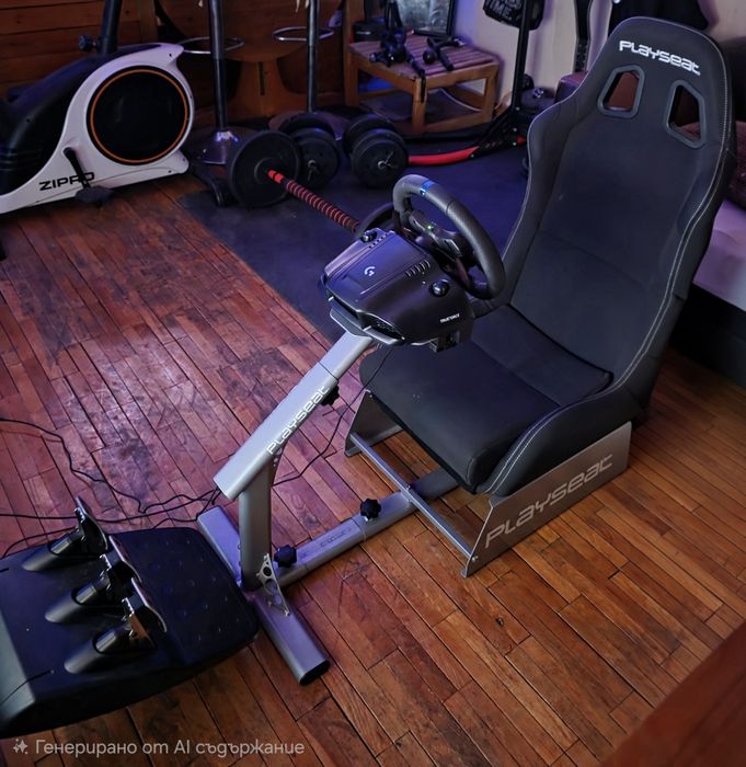 Playseat Evolution Alcantara и Logitech g923 ps5 комплект