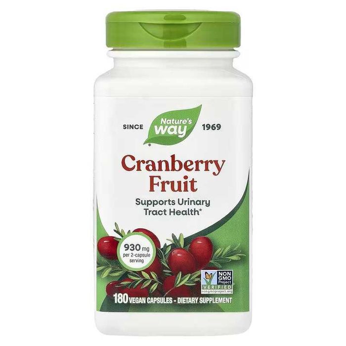 Nature's Natures Way Cranberry Fruit плоды клюквы