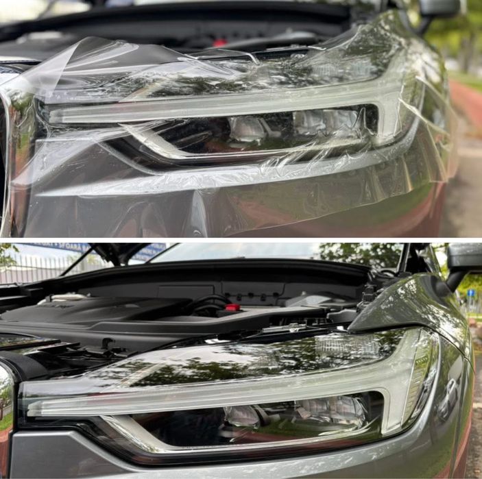 Polish faruri folie PPF faruri reconditionare faruri