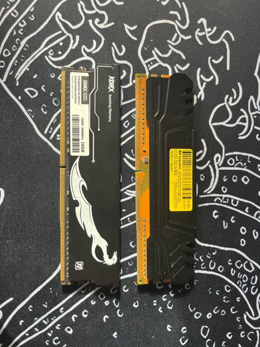 Оперативная память ddr4 8gb,16gb 3200mhz-3600mhz