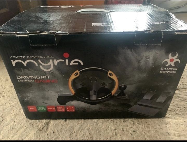 Volan gaming myria mg7400 (PS3/PS4/PC/xbox one)