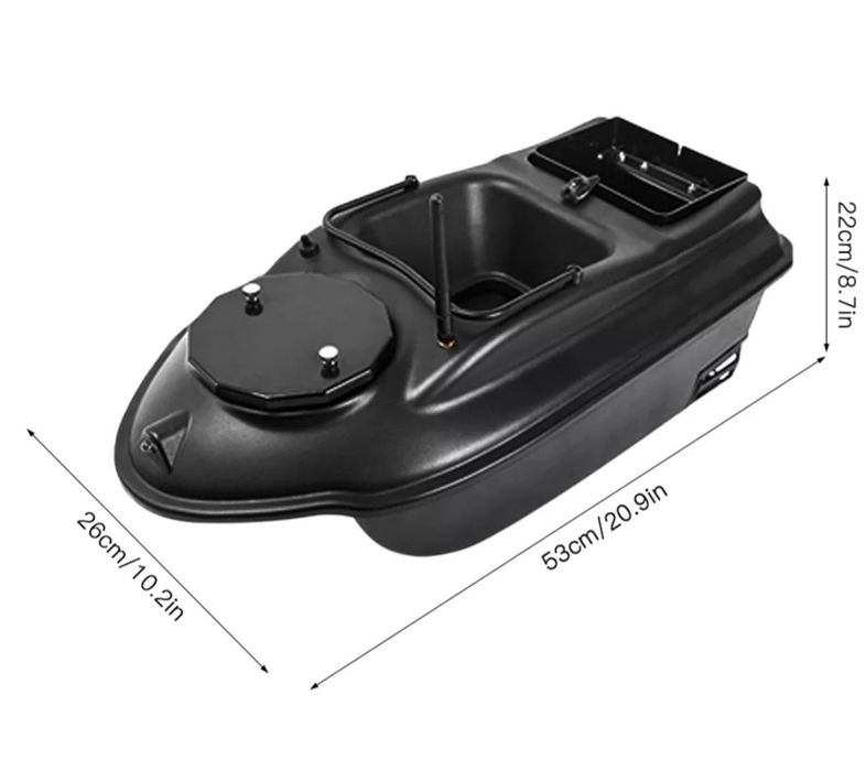 Лодка за захранка-40 точки GPS KAТАМАРАН BOATMAN  бонус сак,зарядно 12