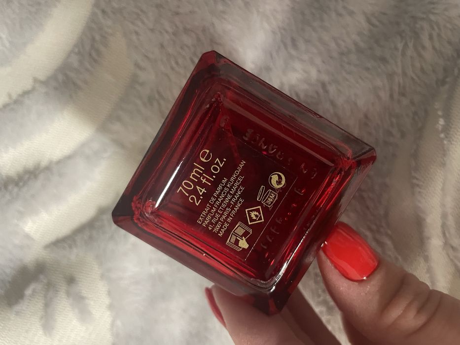 Jo Malone dark amber  Narciso Maison francis kurkdjian baccarat rouge