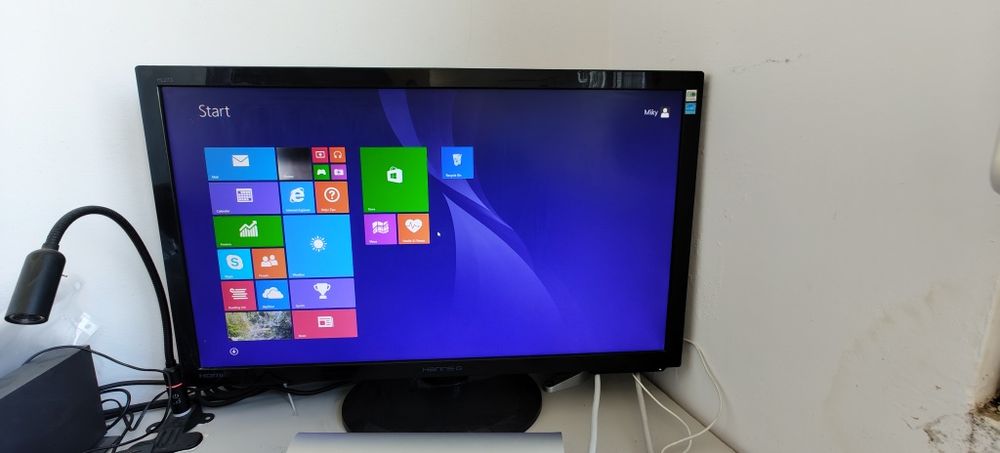 Monitor LED HANNS-G 27", Wide, Full HD, DVI, HDMI, Boxe, Negru, HL272H