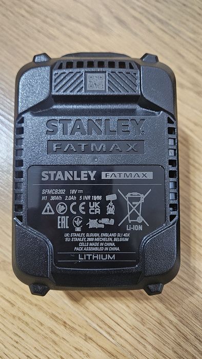 Stanley Set FatMax V20 acumulator 18 V 2 Ah