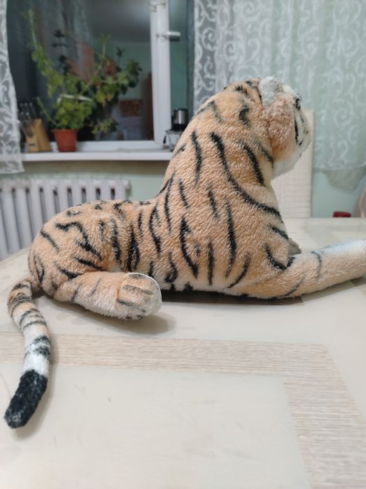 Игрушка тигр тканевый