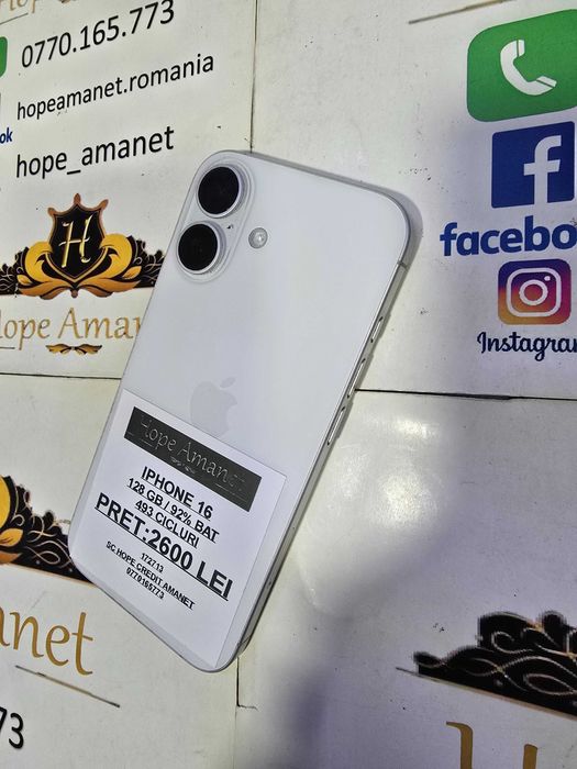 Hope Amanet P6 IPHONE 16