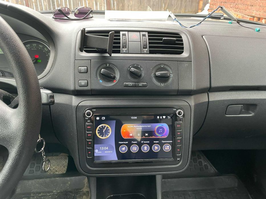 Navigatie Android Dedicata VW Volkswagen SEAT SKODA - QLed DSP CarPlay 4G Android Auto