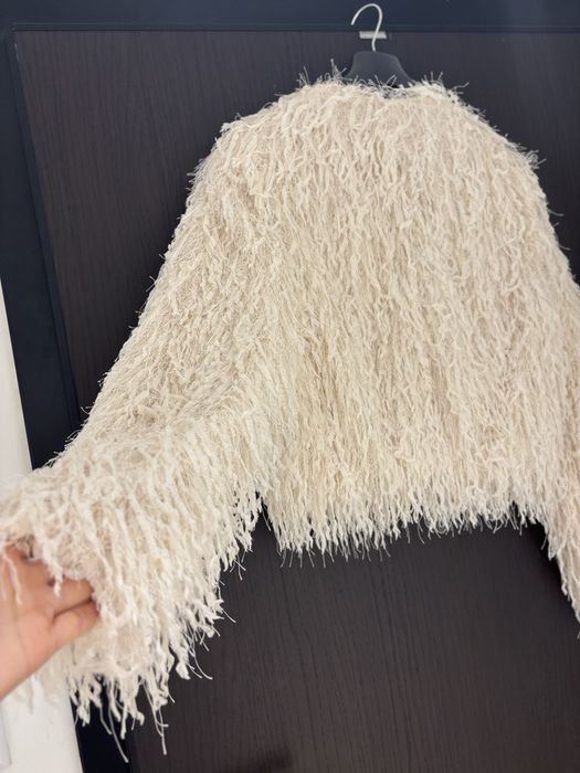 Вайръл якето с метална нишка ZARA