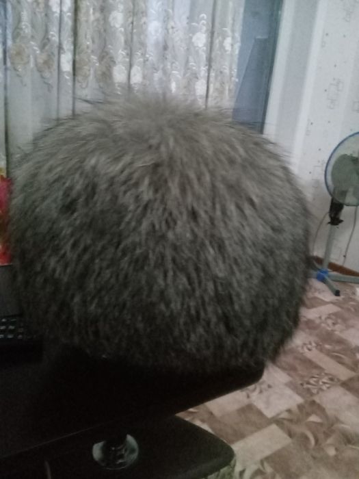 Шапка чёрнобурка