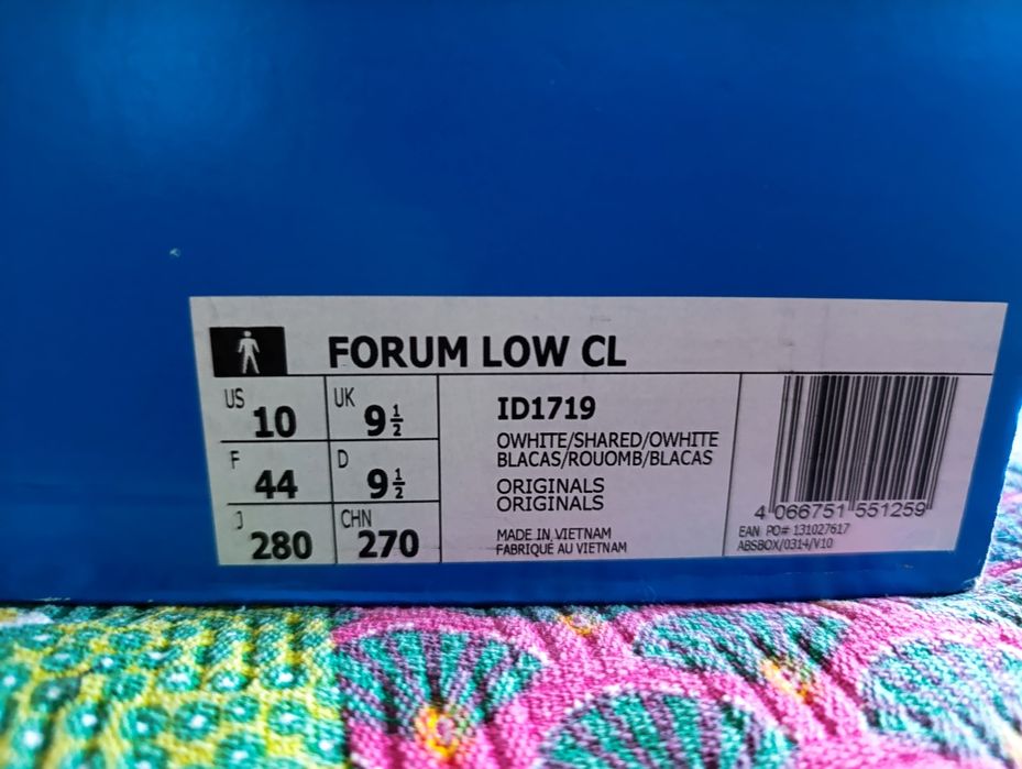 Adidas forum low cl red