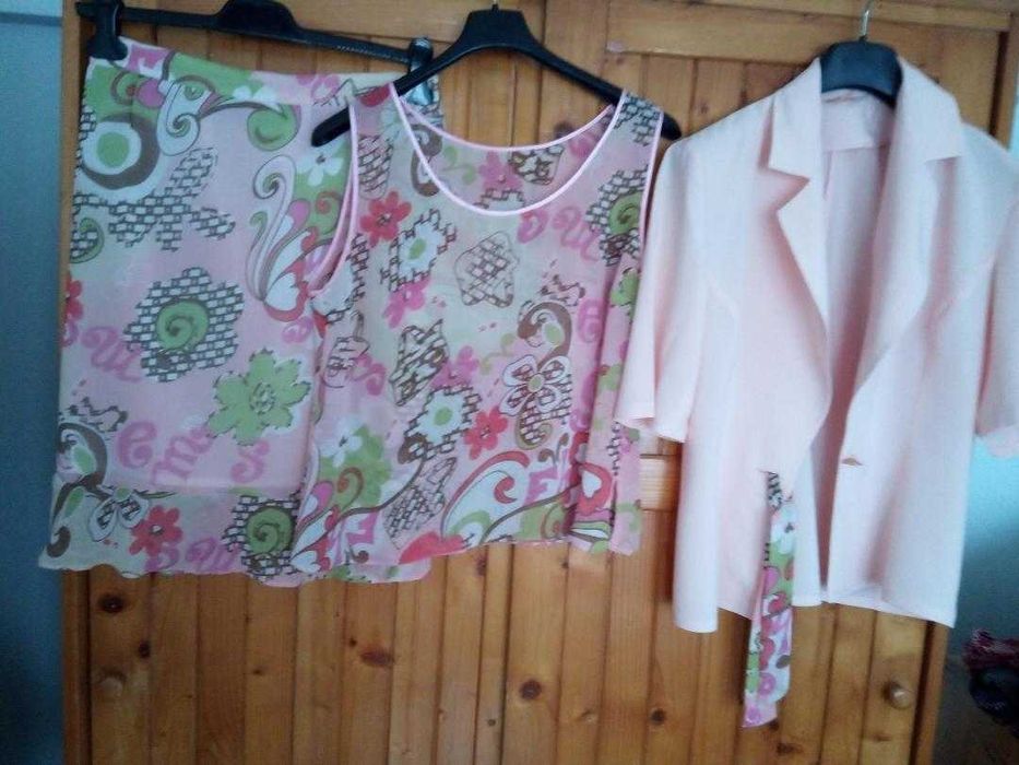 Costum dama - maieu, fusta, sacou