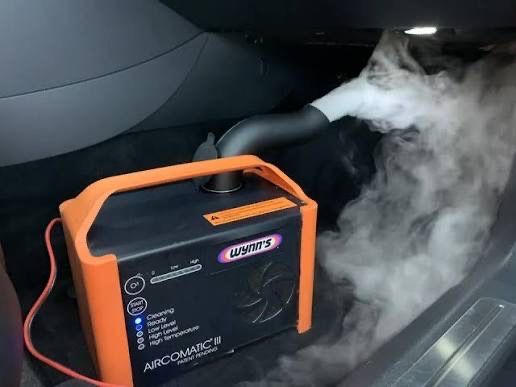 Aparat detailing auto curatare ventilatie si AC