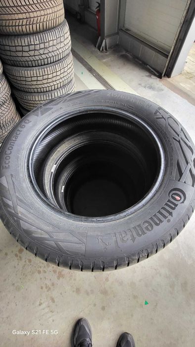 Set 4 anvelope vara NOI - Continental Eco Contact 6Q - 215/60 R18 - DOT 27/2025