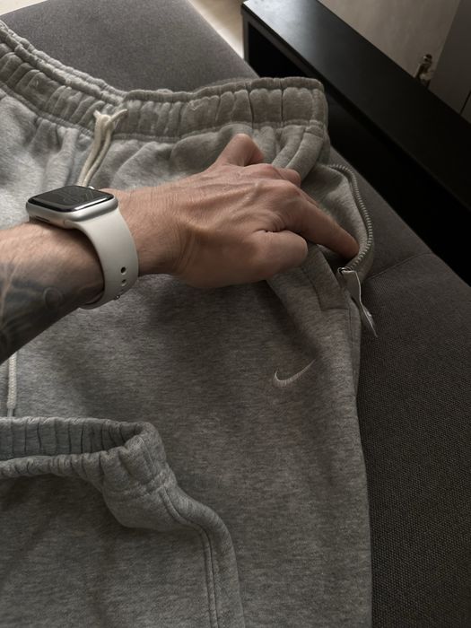 Nike трико штаны серые в отл сост