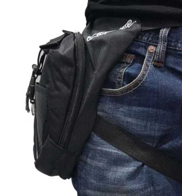 Мото раница за крак/кръст, чанта за мотор