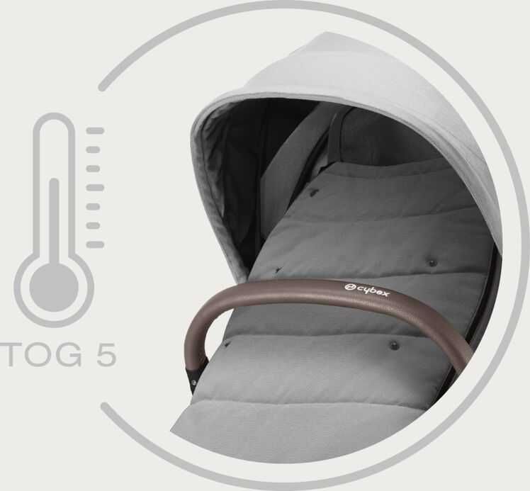 Зимен чувал Cybex Gold Footmuff Sky Blue