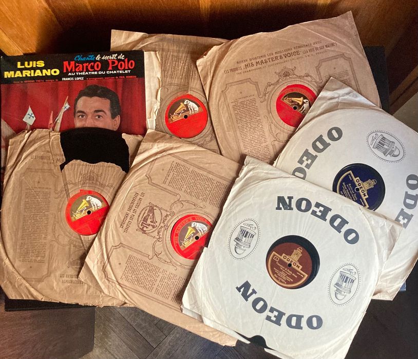 7 Discuri Gramofon cu Muzica de Opera si Opereta