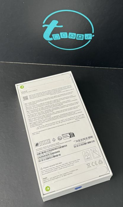 Apple iPhone 16 128GB Black, White, Pink, Teal, Ultramarine