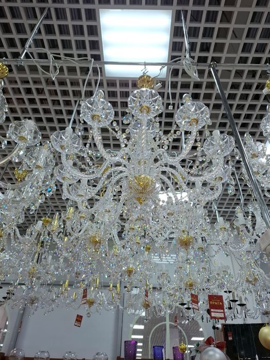 Люстра хрустальная