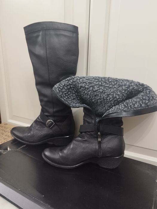 Ботуши от естествена кожа размер 38