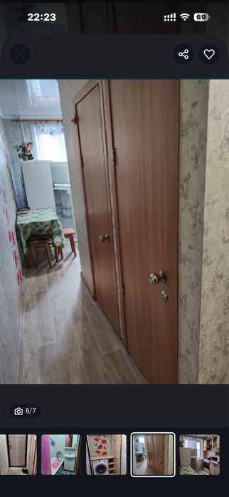 Бір бөлмелі пәтер жалға беріледі