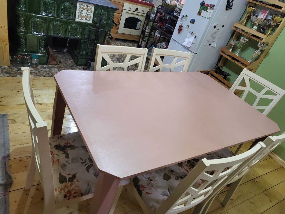 Set masa cu 6 scaune