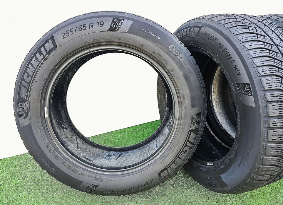 4бр. 255/55/19 и 275/50/19 MICHELIN Pilot Alpin 5 SUV- зимни