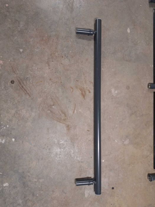 Алуминиев парапет за тераса - статичен размер, антрацит